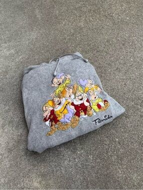 Vintage Embroidered Disney Florida Snow White and the Seven Dwarves Fleece